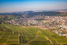 Town View of the streets and houses of the residential areas in Bad Kreuznach in the state Rhineland-Palatinate