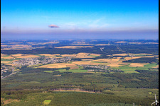 A61 in the Hunsrück in Rheinböllen in the state Rhineland-Palatinate, Germany
