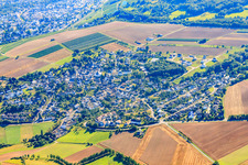 Village view from the north in the district Lantershofen in Grafschaft in the state Rhineland-Palatinate, Germany