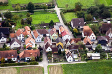 Gänsried x Burgweg in Freckenfeld in the state Rhineland-Palatinate, Germany