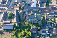 Church building in the village of in the district Muentz in Titz in the state North Rhine-Westphalia, Germany