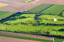 Aerial photograpy of Golf Club Mönchengladbach-Wanlo eV in the district Wanlo in Mönchengladbach in the state North Rhine-Westphalia, Germany