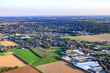 City view from the north in the district Süchteln in Viersen in the state North Rhine-Westphalia, Germany