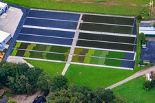 Lawn test fields of Lebenshilfe gGmbH - Living and Housing Outdoor Living Group Baersdonk Am Haus Freudenberg in the district Vernum in Geldern in the state North Rhine-Westphalia, Germany