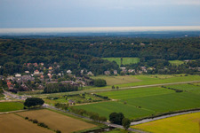 Aerial photograpy of Persingen in the state Gelderland, Netherlands