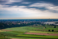 Oblique view of Persingen in the state Gelderland, Netherlands