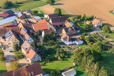 Cemetery of the Mennonite Congregation Deutschhof (Evangelical Free Church) in the district Deutschhof in Kapellen-Drusweiler in the state Rhineland-Palatinate, Germany