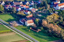 Oblique view of Old Mill in Hatzenbühl in the state Rhineland-Palatinate, Germany
