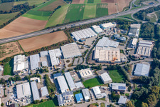 Industrial Park SW in the district Dühren in Sinsheim in the state Baden-Wuerttemberg, Germany