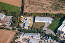 German postal service in the district Dühren in Sinsheim in the state Baden-Wuerttemberg, Germany