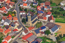 St. Nicholas in the district Waldmühlbach in Billigheim in the state Baden-Wuerttemberg, Germany