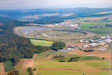 Test track of the test center Boxberg in the district Windischbuch in Boxberg in the state Baden-Wuerttemberg, Germany