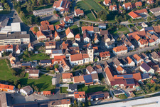 Church building St. Gertrud in Wachenroth in the state Bavaria, Germany