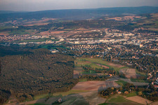 Weiherhaus industrial area in Bayreuth in the state Bavaria, Germany