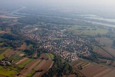 Mothern in the state Bas-Rhin, France from above