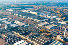 Wörth Daimler in the district Maximiliansau in Wörth am Rhein in the state Rhineland-Palatinate, Germany