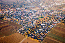 Aerial view of Landau SW in Landau in der Pfalz in the state Rhineland-Palatinate, Germany