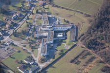 Aerial view of Hospital in Wissembourg in the state Bas-Rhin, France