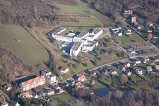 Aerial photograpy of Hospital in Wissembourg in the state Bas-Rhin, France