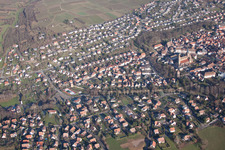 Wissembourg in the state Bas-Rhin, France out of the air