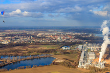 Rheinspan GmbH and Sollachsee in Germersheim in the state Rhineland-Palatinate, Germany