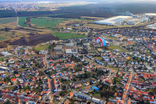 Copernicus-Gymnasium and Hieronymus-Nopp-Schule in Philippsburg in the state Baden-Wuerttemberg, Germany