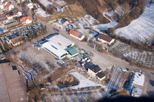 AVN GmbH in the district Neuenbürg in Kraichtal in the state Baden-Wuerttemberg, Germany from above