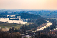 Old Rhine near Neupotu in Neupotz in the state Rhineland-Palatinate, Germany