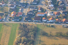 At Hirschgragben in Lingenfeld in the state Rhineland-Palatinate, Germany out of the air