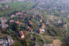 District Altwiesloch in Wiesloch in the state Baden-Wuerttemberg, Germany
