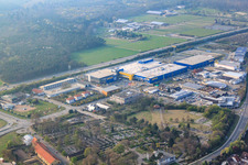 IKEA Walldorf in Walldorf in the state Baden-Wuerttemberg, Germany