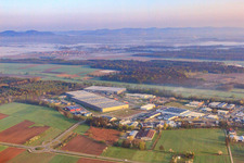 Zufall Logistics in the Horst industrial park in the district Minderslachen in Kandel in the state Rhineland-Palatinate, Germany