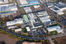 Industrial and commercial area Landau Ost in Landau in der Pfalz in the state Rhineland-Palatinate, Germany