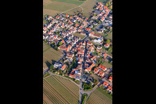 Niederkircher Street in Forst an der Weinstraße in the state Rhineland-Palatinate, Germany