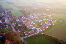 New development area Am Brennofen in Freckenfeld in the state Rhineland-Palatinate, Germany