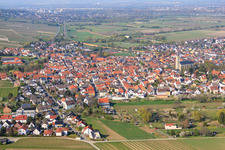 Catholic Church of St. Alban in Bodenheim in the state Rhineland-Palatinate, Germany