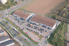 REWE in the district Neuhausen in Worms in the state Rhineland-Palatinate, Germany