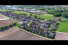 Steinweilerer Straße x Brehmstr in the district Minderslachen in Kandel in the state Rhineland-Palatinate, Germany