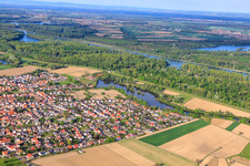 At the Fish Mark in Leimersheim in the state Rhineland-Palatinate, Germany