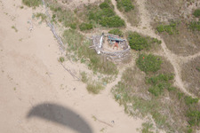 Aerial photograpy of Porto Falconera in the state Veneto, Italy