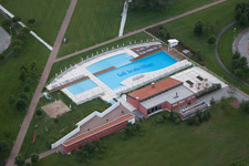 Lido di Jesolo in the state Metropolitanstadt Venedig, Italy out of the air