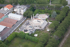 Drone recording of Lido di Jesolo in the state Metropolitanstadt Venedig, Italy
