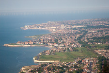 Birchington-on-Sea in the state England, Great Britain out of the air
