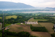 Cavasso Nuovo in the state Pordenone, Italy out of the air