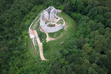Toppo in the state Friuli Venezia Giulia, Italy from the plane