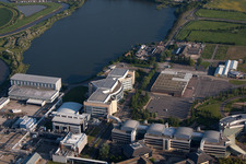 Office building of Pharmacist Mylan in Sandwich in England, United Kingdom