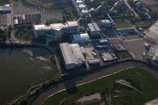 Drone image of Great Stonar in the state England, Great Britain