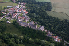 Aerial photograpy of Roussy-le-Village in the state Moselle, France