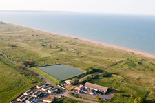 Oblique view of Worth in the state England, Great Britain