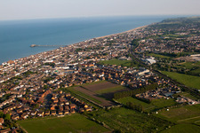 Deal in the state England, Great Britain from above